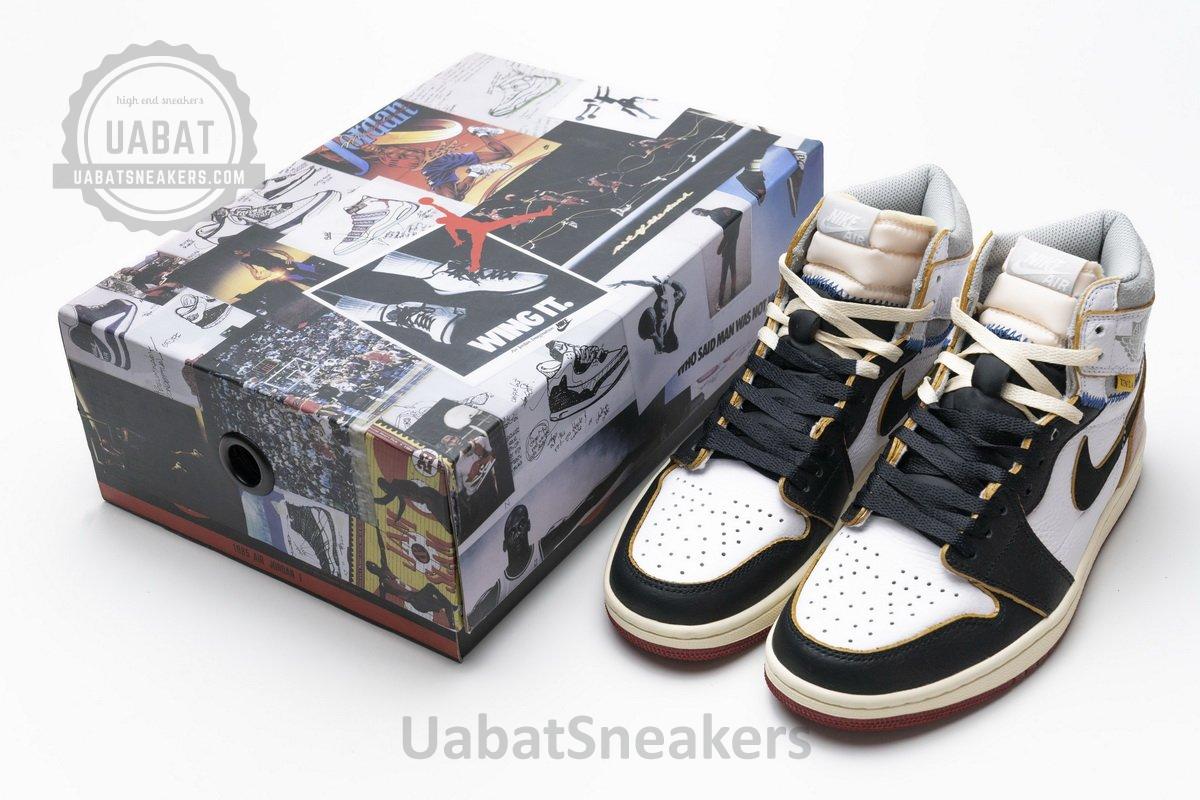 BV1300-106 Air Jordan 1 Retro High Union Los Angeles Black Toe - Image 3