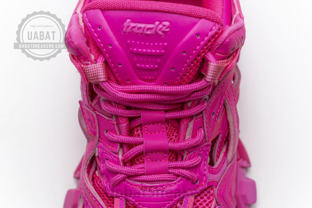 568615 W2FC1 5845 Blenciaga Track 2 Sneaker Fluo Pink - Image 8