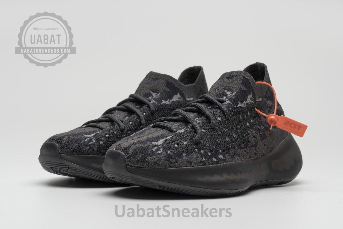 FU8680 adidas Yeezy Boost 380 Black Grey Real Boost - Image 6