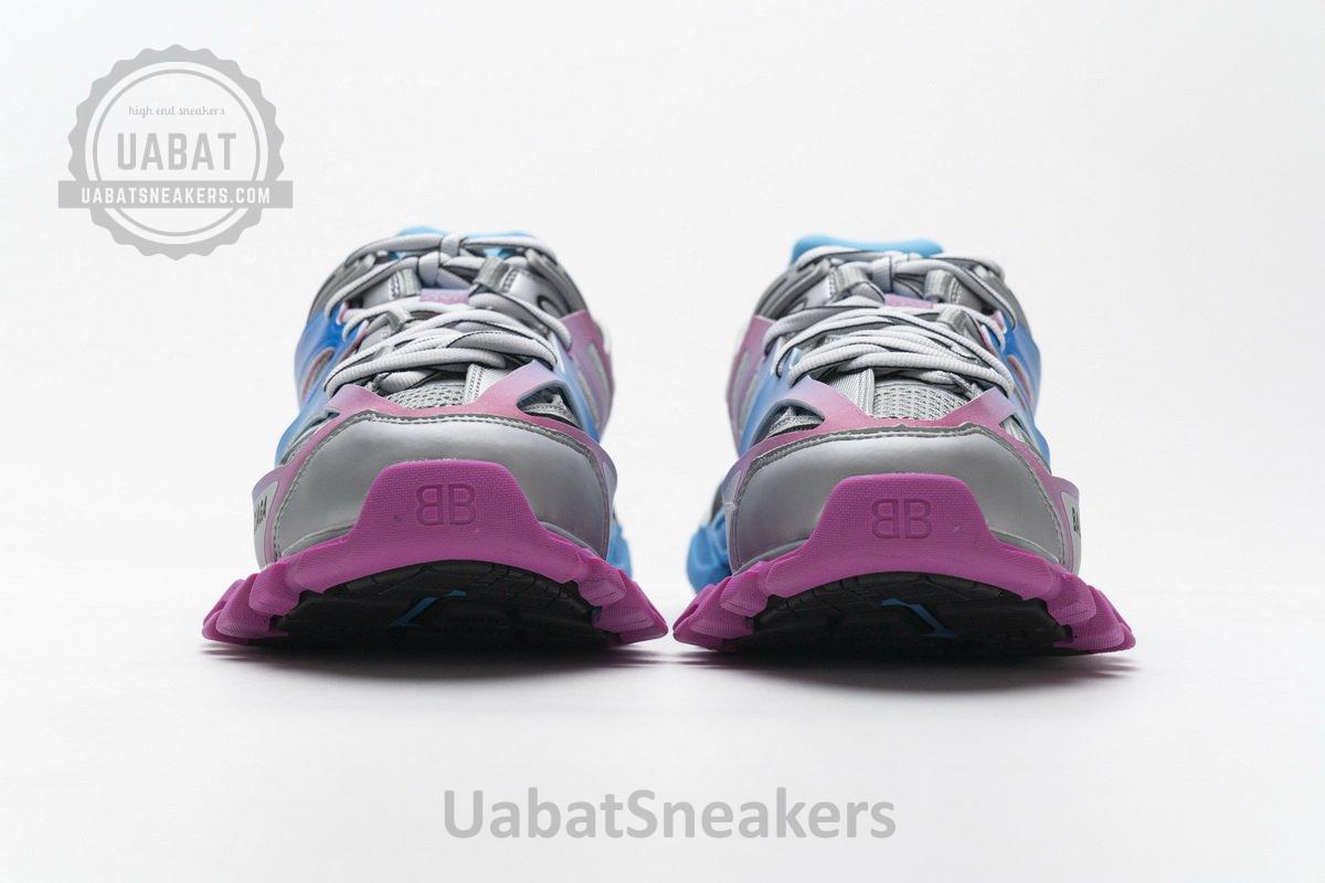 542436 W1GC1 4051 Balenciaga Tess S.Blue Pink Silver - Image 5