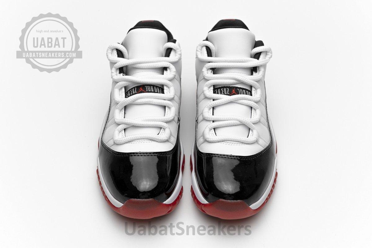 AV2187-160 Air Jordan 11 Low “White Bred” - Image 5