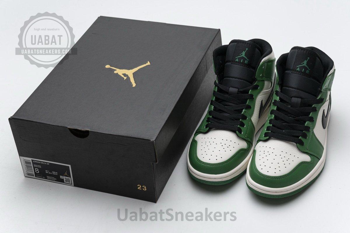 852542-301 Air Jordan 1 Mid Pine Green - Image 3