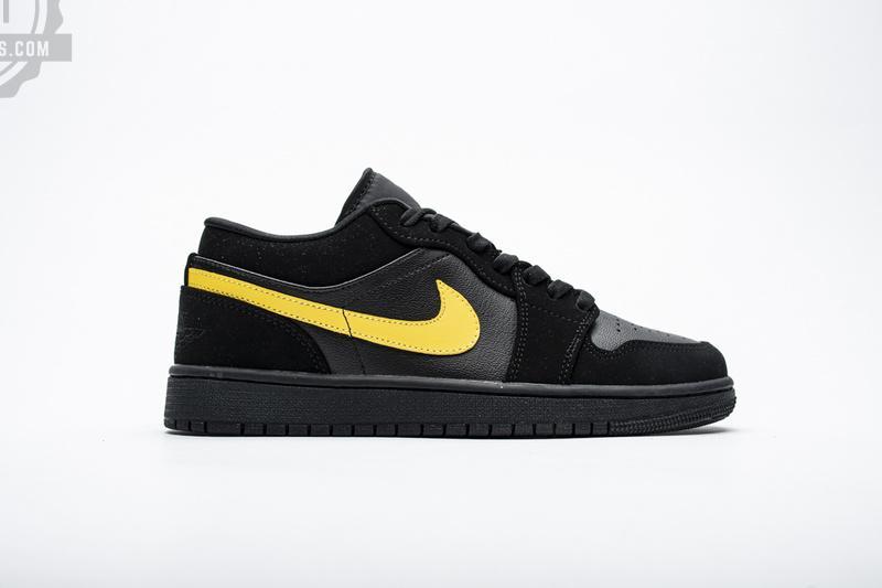 Air Jordan 1 Low Black Gold 553558-071 - Image 2