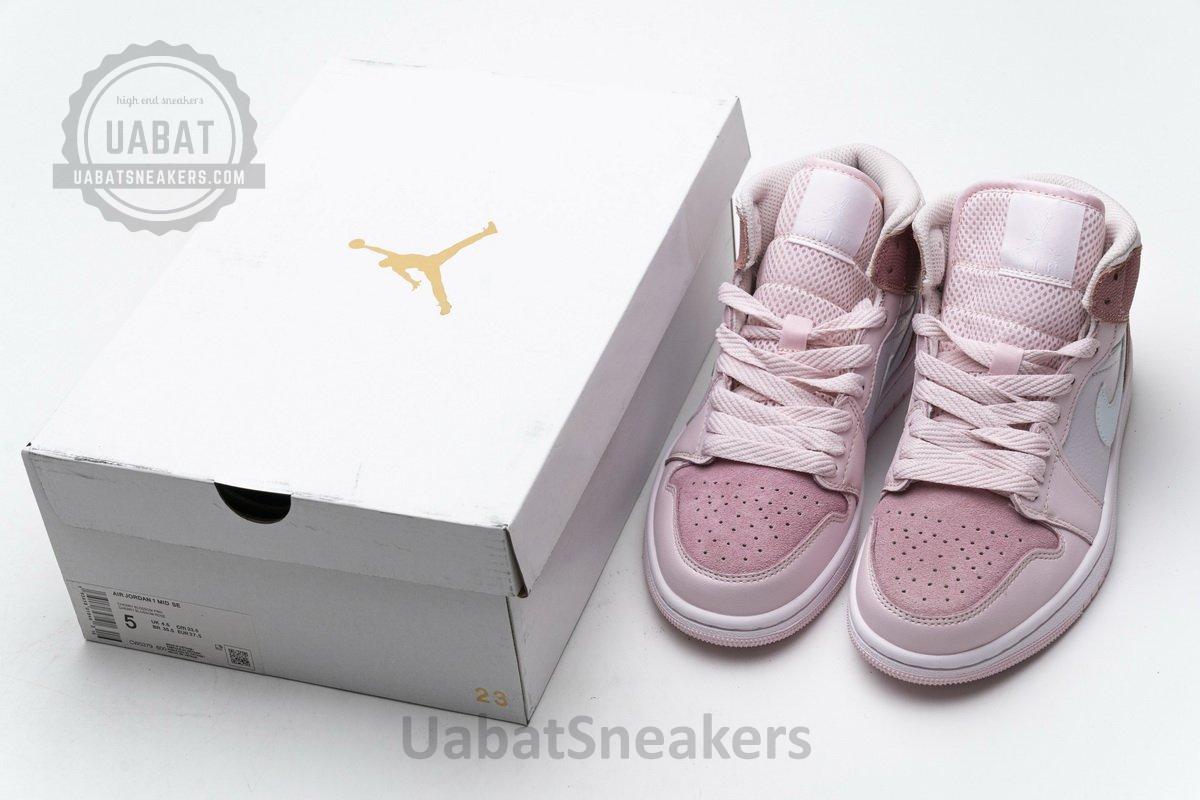 CW5379-600 Air Jordan 1 Mid Digital Pink - Image 4