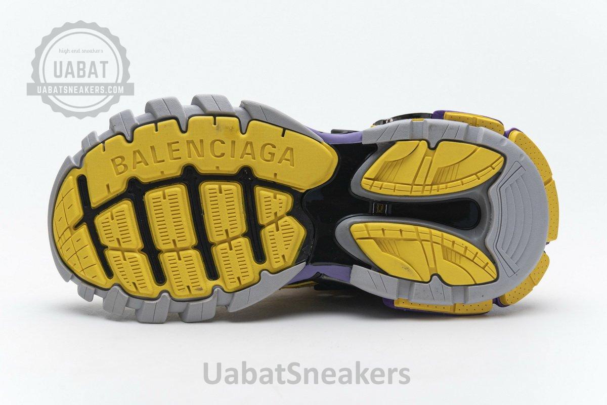 570391 W2GN1 2027 Blenciaga Track 2 Sneaker Yellow Black - Image 8