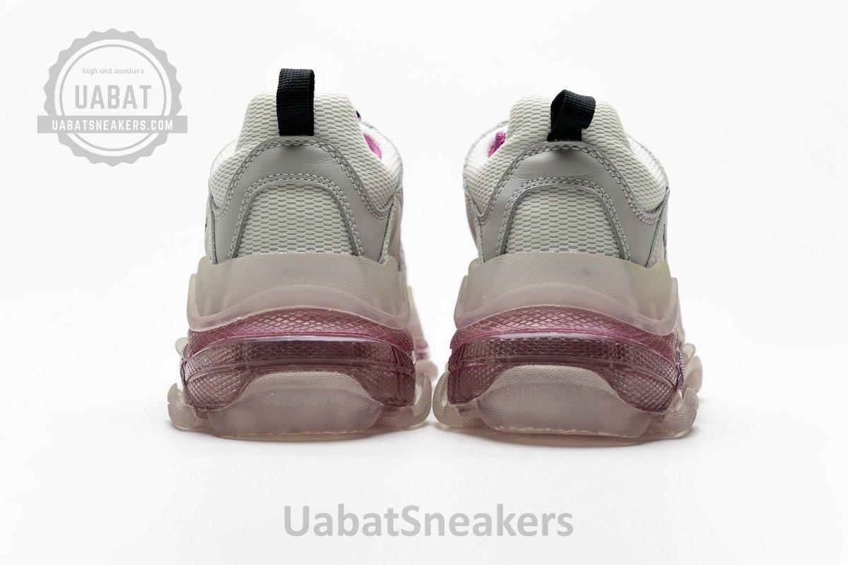 544351 W09E1 1633 Balenciaga Triple S Purple Red - Image 8