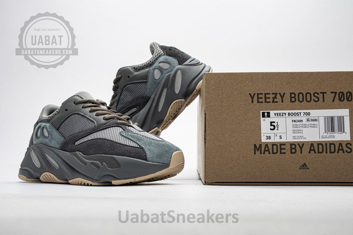 FW2499 adidas Yeezy Boost 700 Teal Blue Real Boost - Image 9