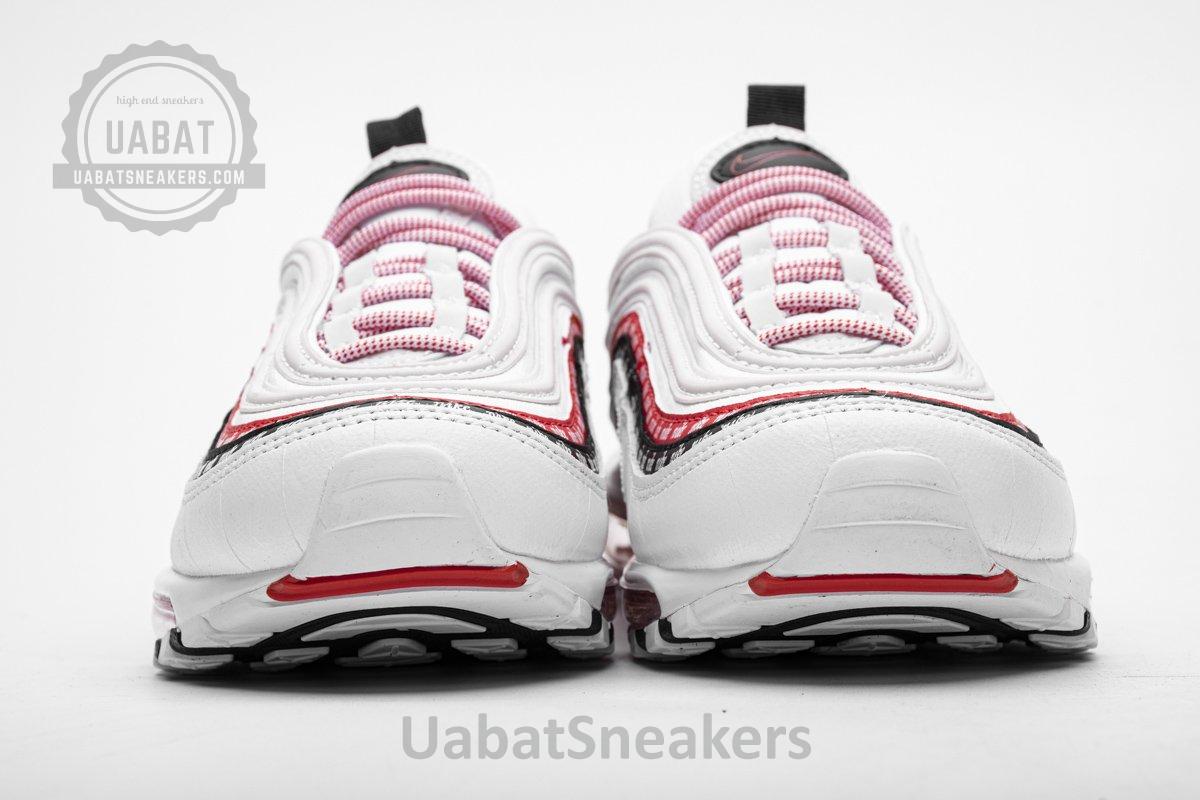 Nike Air Max 97 White University Red CK9397-100 - Image 2