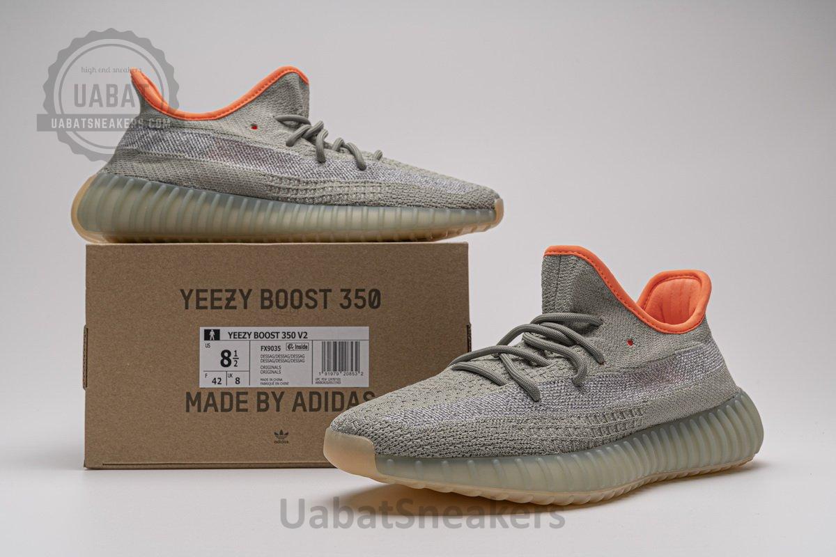 FX9035 adidas Yeezy Boost 350 V2 “Desert Sage” Real Boost - Image 7