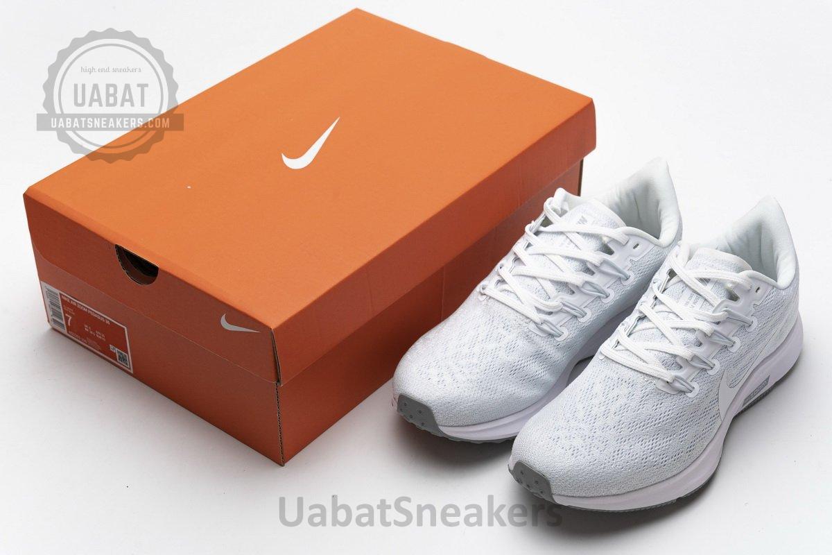 AQ2203-100 Nike Air Zoom Pegasus 36 All White - Image 3