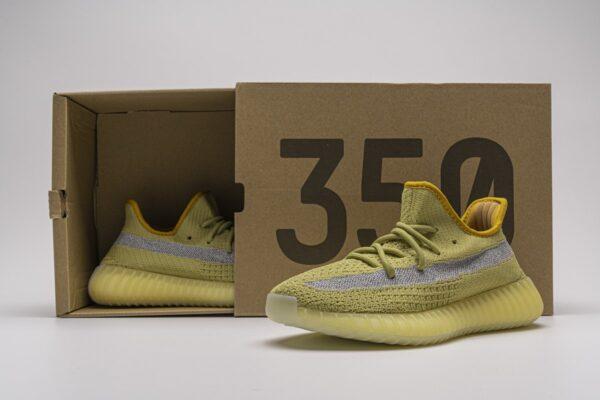 FX9034 adidas Yeezy Boost 350 V2 “Marsh”Real Boost - Image 8