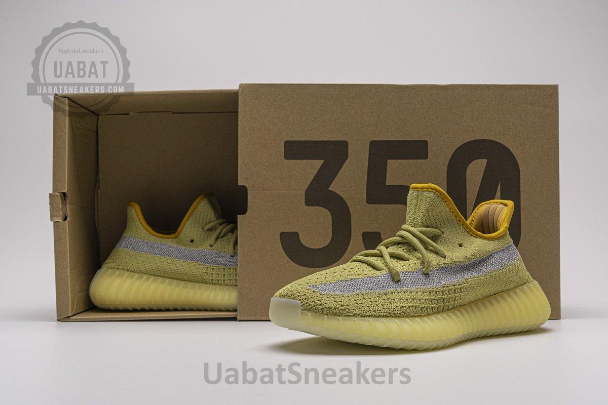 FX9034 adidas Yeezy Boost 350 V2 “Marsh”Real Boost - Image 8