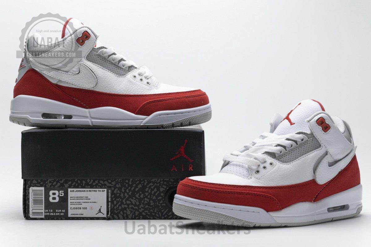 CJ0939-100 Air Jordan 3 Retro Tinker Air Max 1 University Red - Image 2
