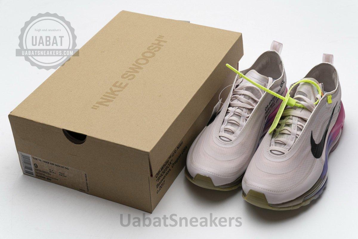 AJ4585-600 Off-White x Nike Air Max 97 Queen - Image 3