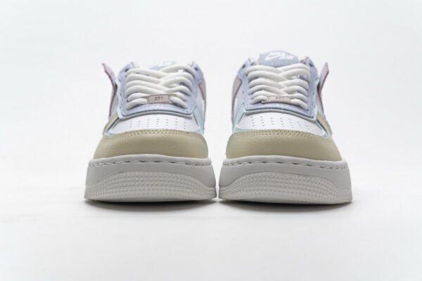 CI0919-106 Womens Air Force 1 Shadow White Ghost - Image 5