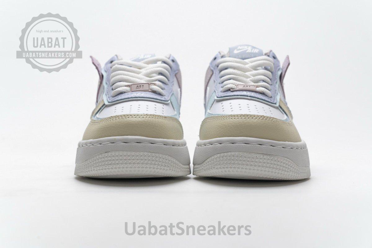 CI0919-106 Womens Air Force 1 Shadow White Ghost - Image 5