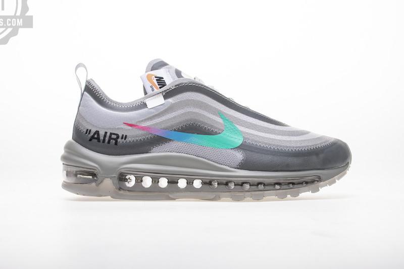 OFF WHITE X Nike Air Max 97 “Wolf Grey Menta” AJ4585-012 - Image 11