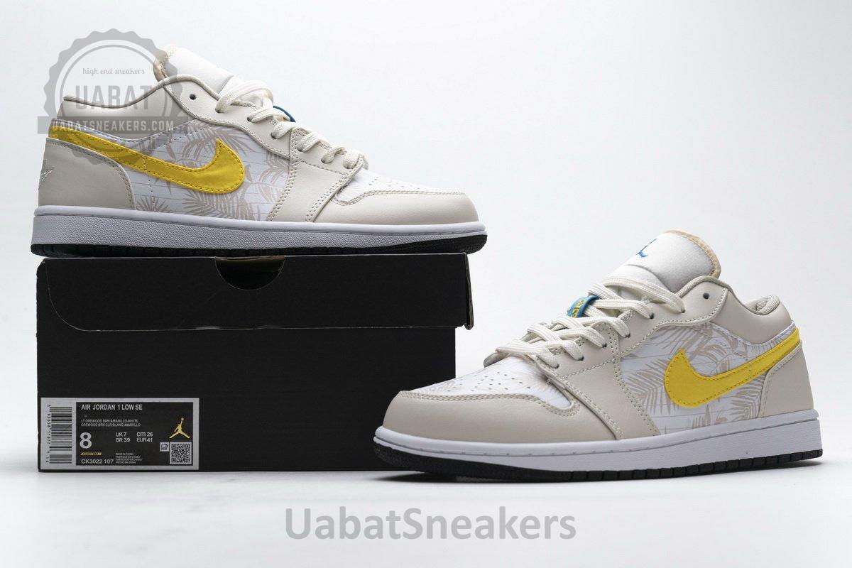 CK3022-107 Air Jordan 1 Low Palm Tree - Image 2