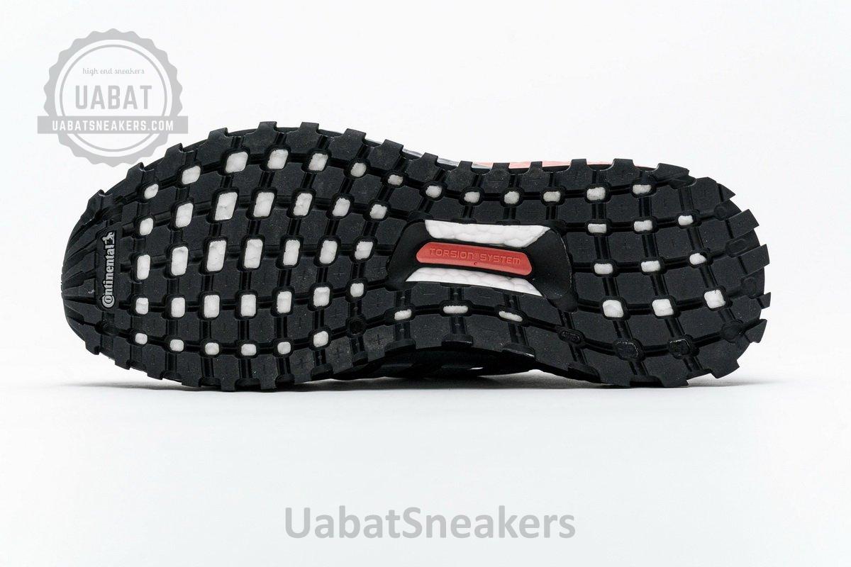 EG8098 adidas Ultra Boost All Terrain Black Grey Red - Image 4