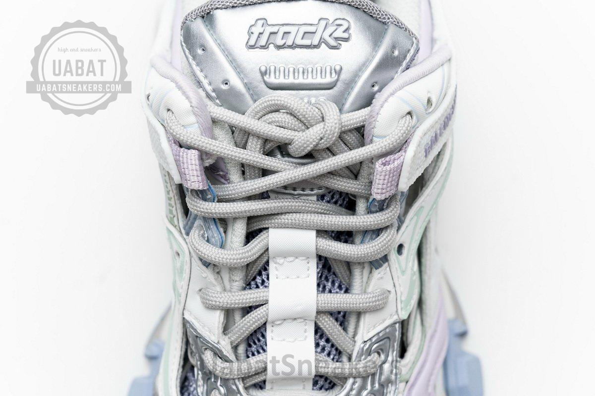 568615 W2GN3 9045 Blenciaga Track 2 Sneaker White Light Blue - Image 8
