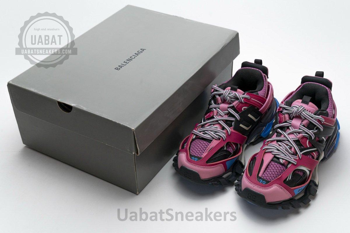 542436 W1GB7 5482 Balenciaga Tess S.Black Purplish Red - Image 3