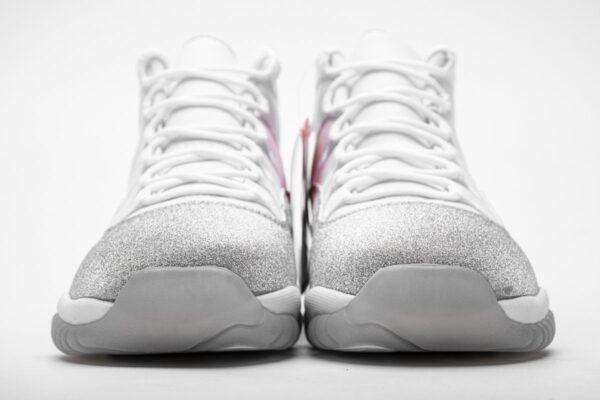 AR0715-100 WMNS Air Jordan 11 Retro White Metallic Silver - Image 7