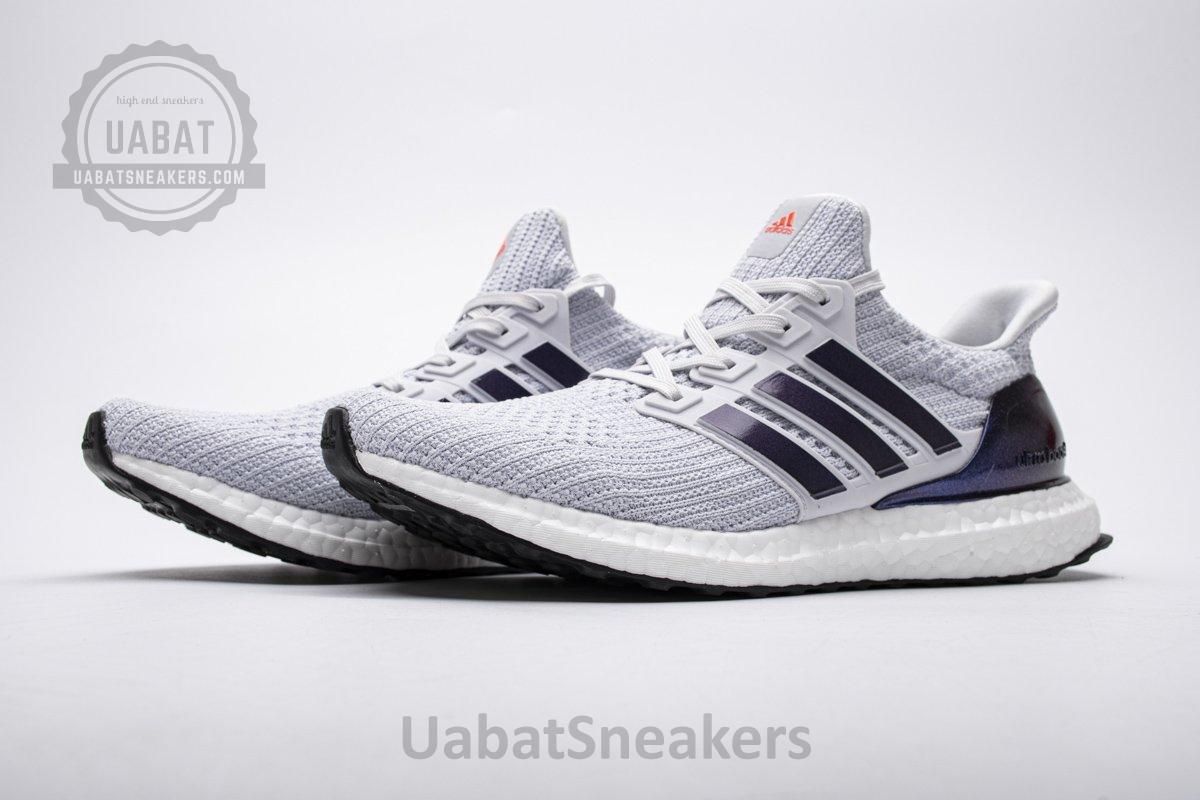 FW5693 adidas Ultra Boost 4.0 White Grey Real Boost - Image 3