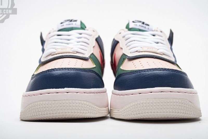 CI0919-400 WMNS Nike Air Force 1 Shadow Mystic Navy - Image 7