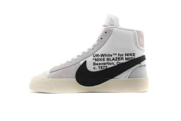 OFF WHITE X Nike Blazer Mid AA3832-100 Grim Reaper - Image 2