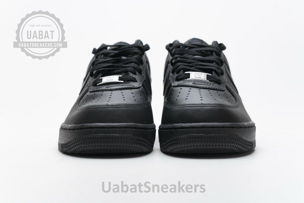 CU9225-001 Supreme x Nike Air Force 1 Low Black - Image 5