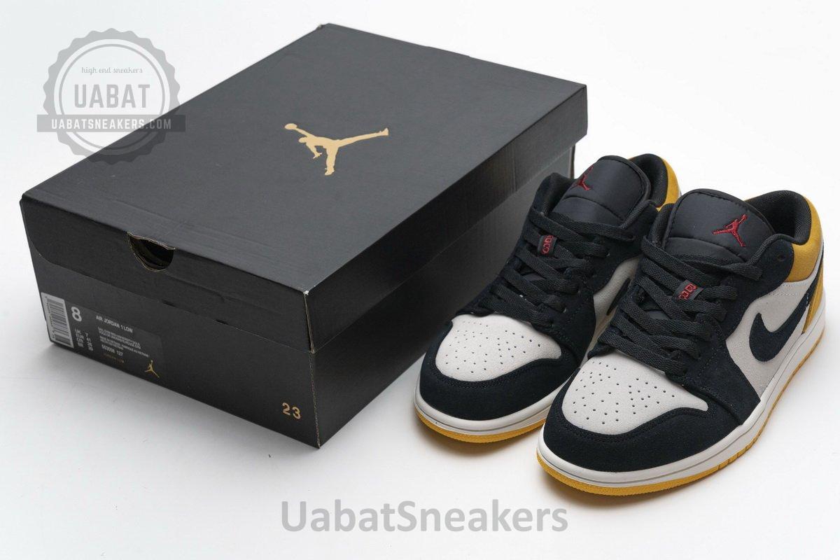 Air Jordan 1 Low University Gold 553558-127 - Image 3