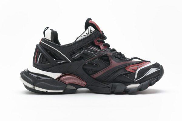 568615 W2GN3 6000 Blenciaga Track 2 Sneaker Burgundy - Image 10