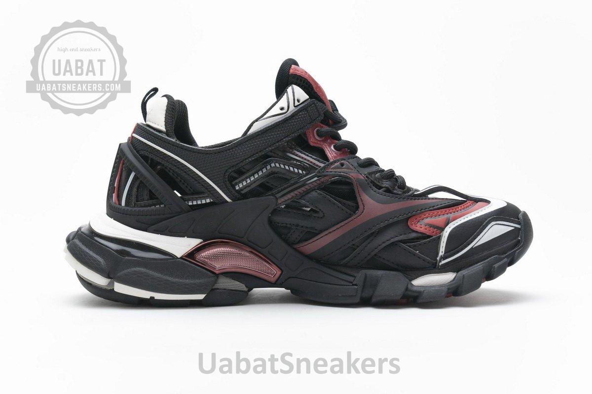568615 W2GN3 6000 Blenciaga Track 2 Sneaker Burgundy - Image 10