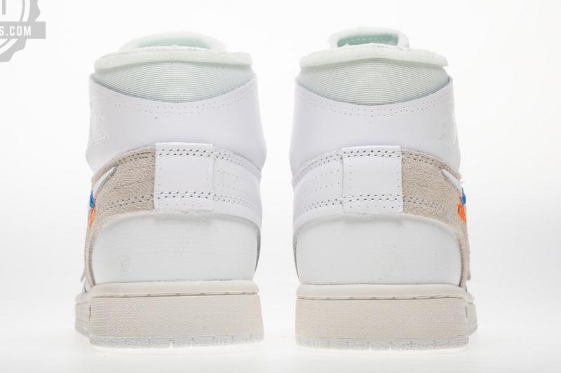 OFF WHITE X Air Jordan 1 AQ0818-100 White - Image 6