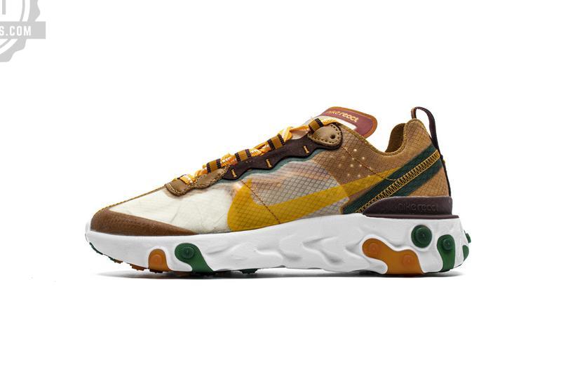 Nike React Element 87 Orange Peel CJ6897-113