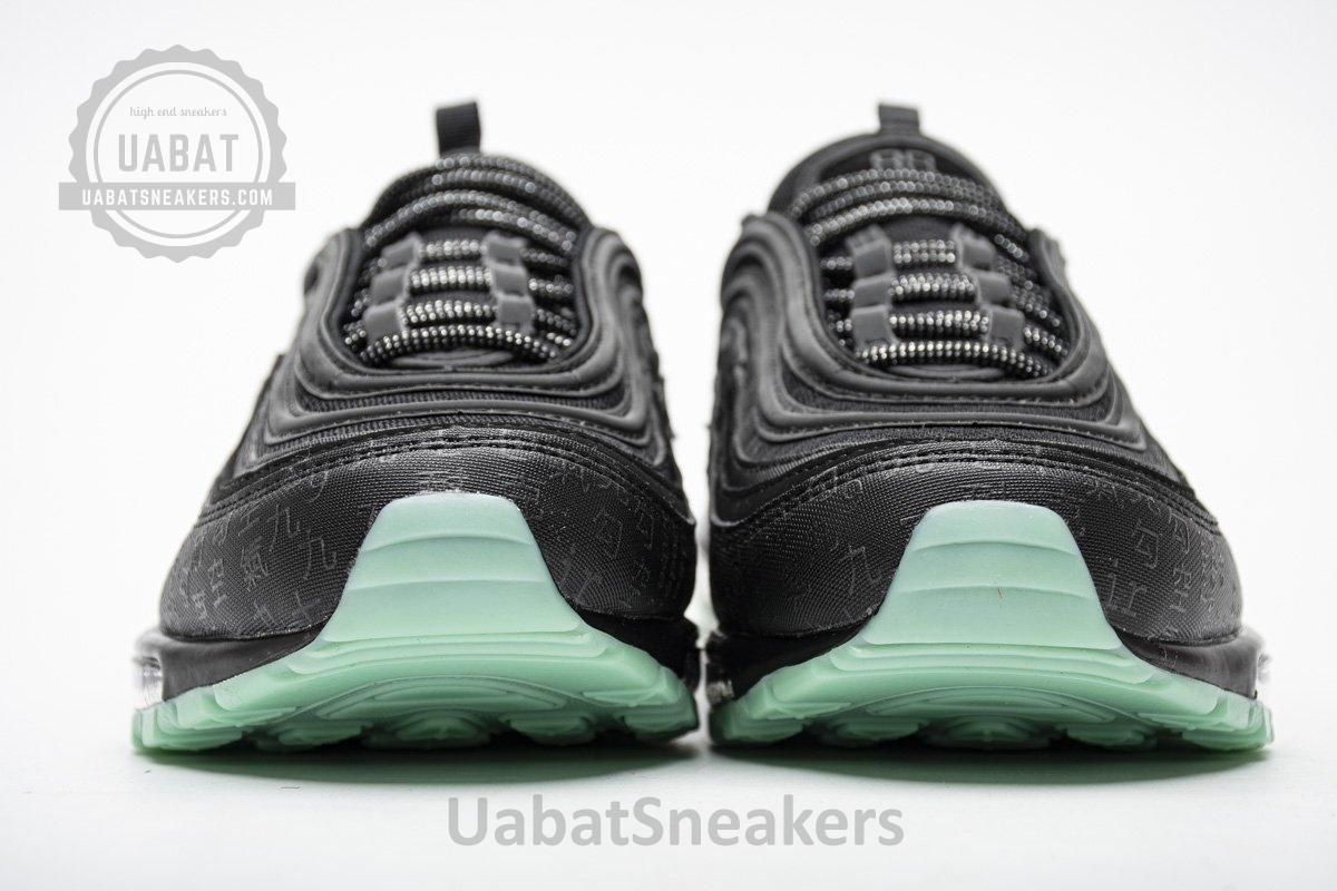 921826-017 Nike Air Max 97 Black Green Glow - Image 4