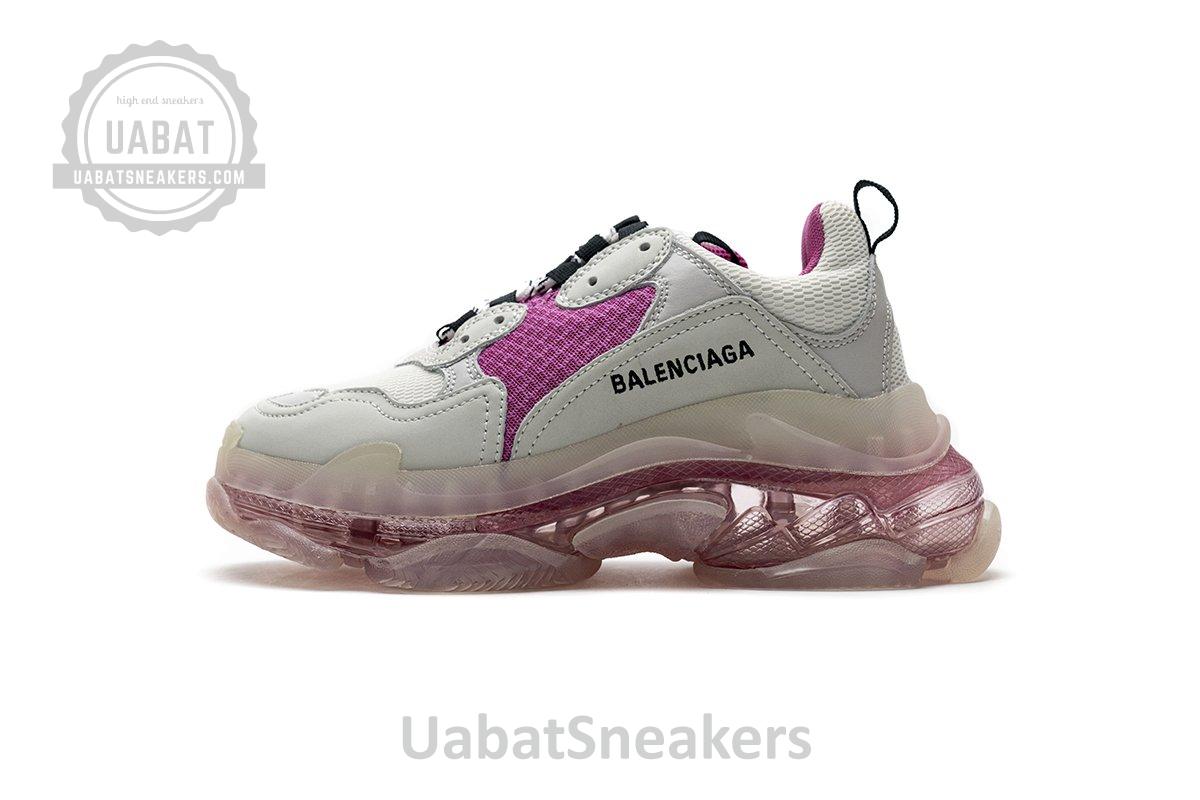 544351 W09E1 1633 Balenciaga Triple S Purple Red