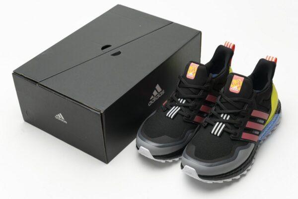 EG8097 adidas Ultra Boost All Terrain Core Black and Red - Image 3