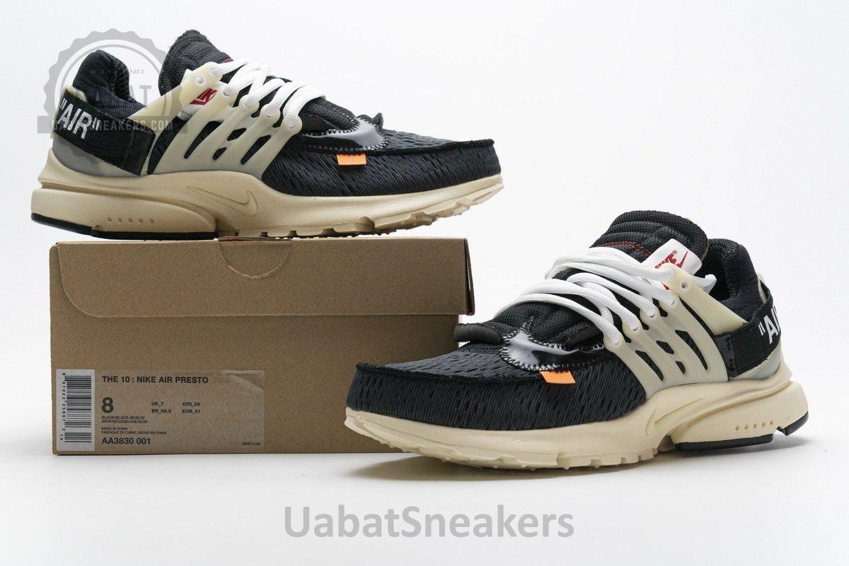 OFF-WHITE x Nike Air Presto AA3830-001 - Image 2