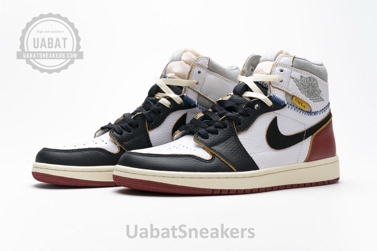 BV1300-106 Air Jordan 1 Retro High Union Los Angeles Black Toe - Image 6