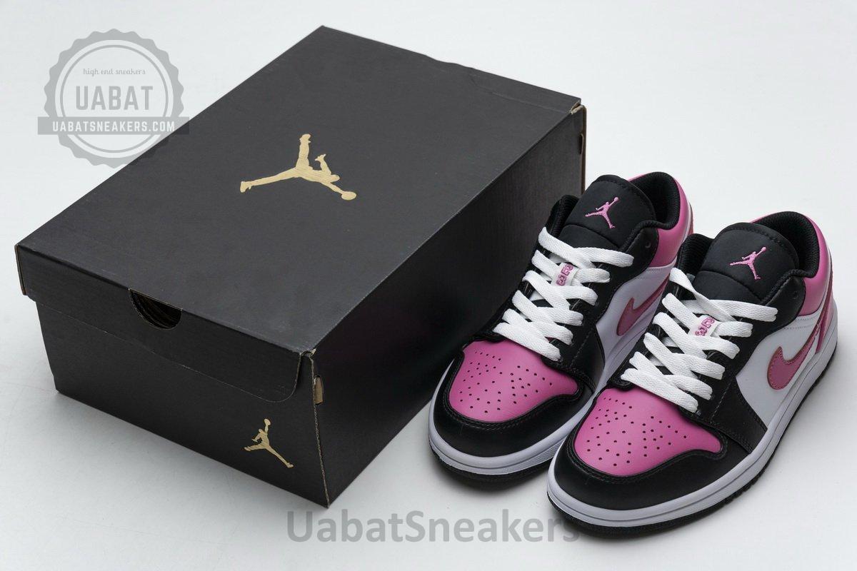 554723-106 Air Jordan 1 Low(GS) Pinksicle - Image 3