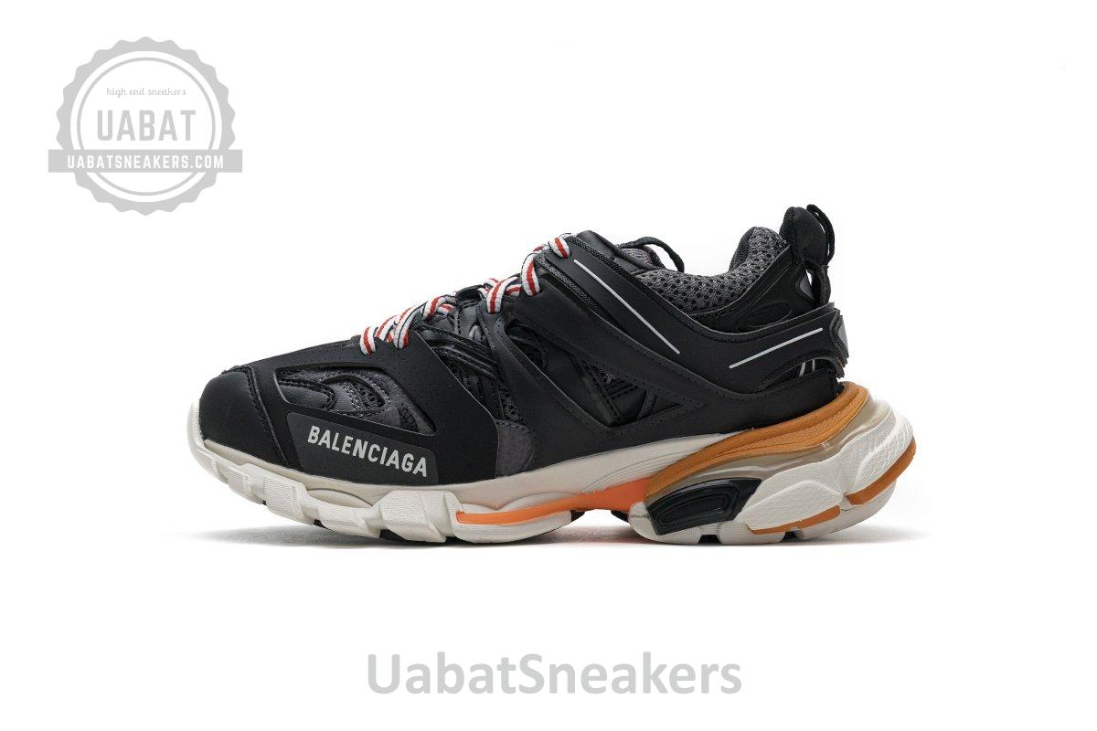 542436 W1GB7 2019 Balenciaga Tess S.Black White Orange