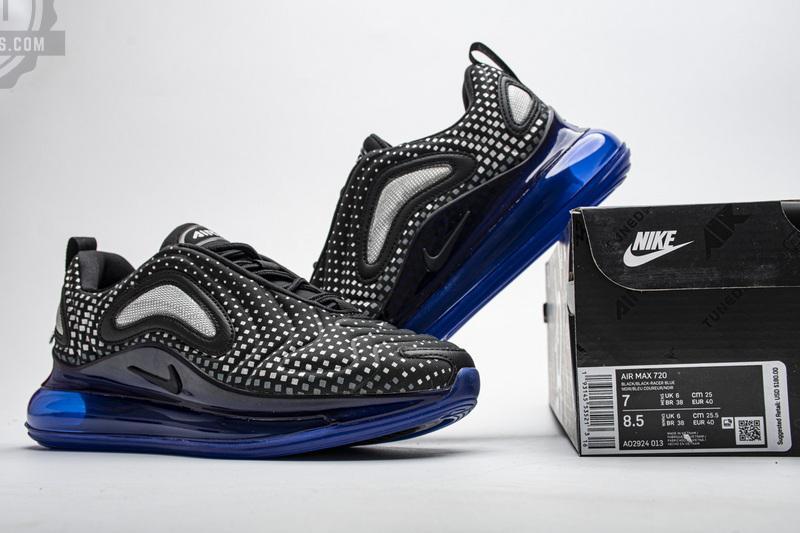 AO2924-013 Nike Air Max 720 Pixel Black Blue - Image 7
