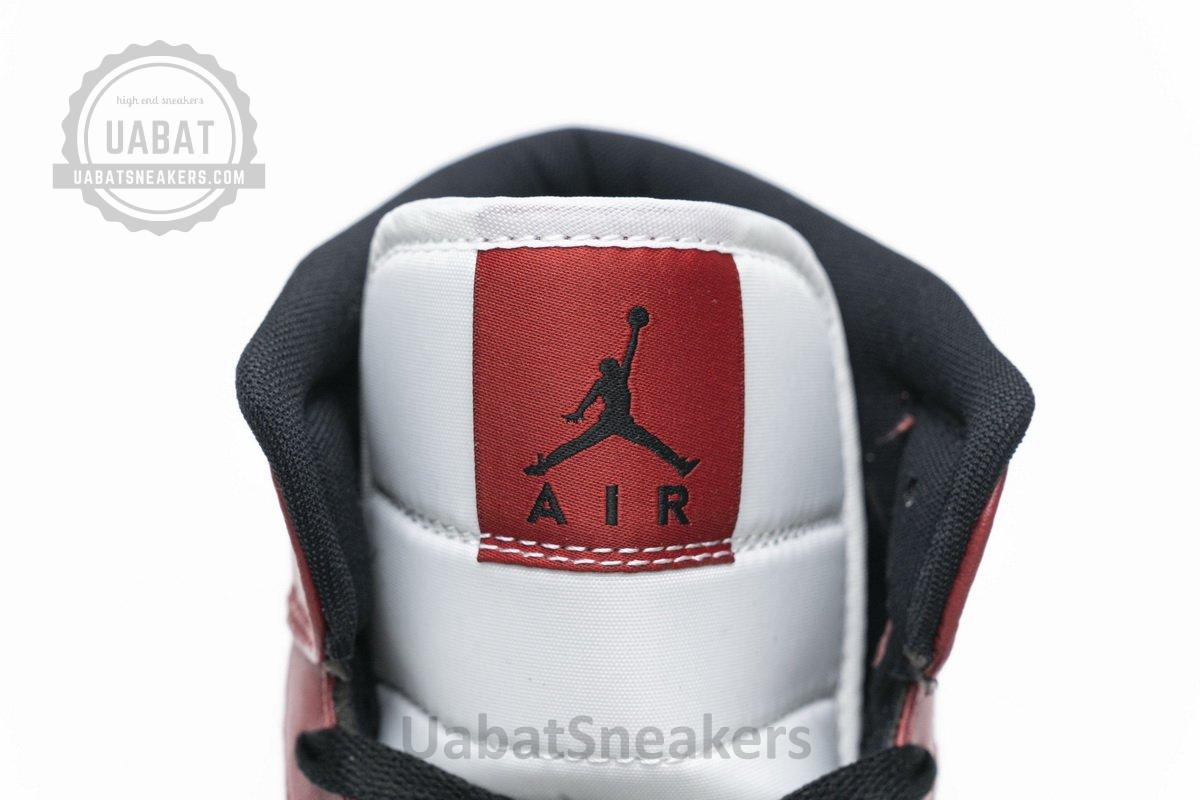 554725-069 Air Jordan 1 Mid Gym Red - Image 9