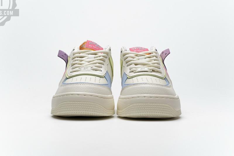 CU3012-164 Nike W Air Force 1 Shadow Pale Ivory Pink - Image 7