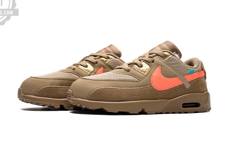 OFF-WHITE x Nike Air Max 90 BT“Desert Ore”BV0852-200 - Image 6