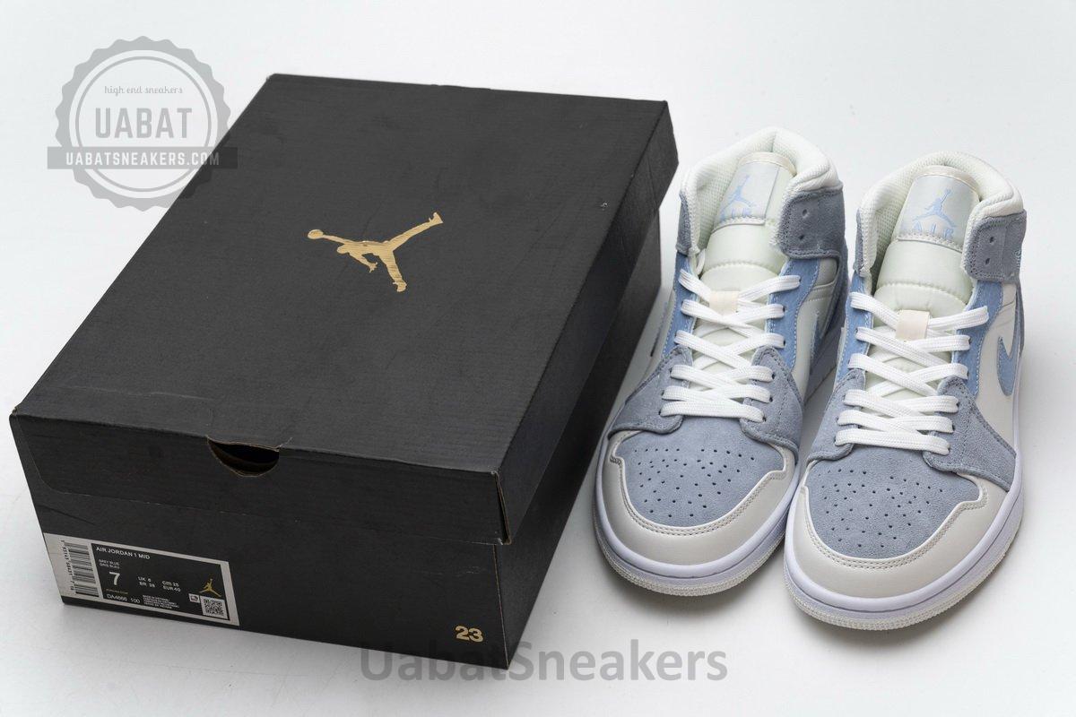 DA4666-100 Air Jordan 1 Mid Celestine Blue - Image 3