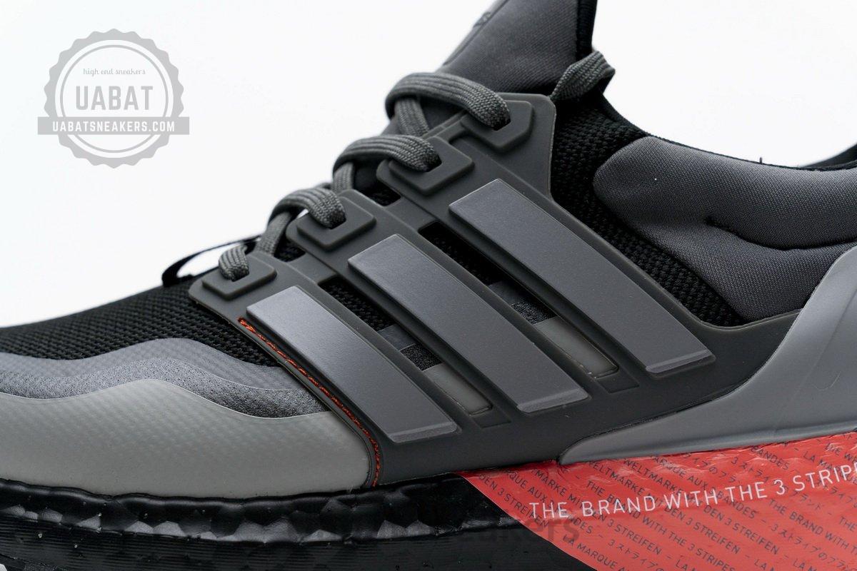 EG8098 adidas Ultra Boost All Terrain Black Grey Red - Image 12