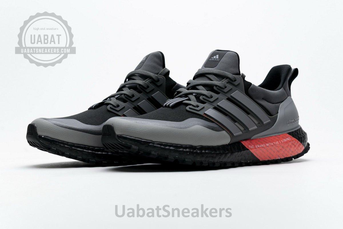 EG8098 adidas Ultra Boost All Terrain Black Grey Red - Image 7