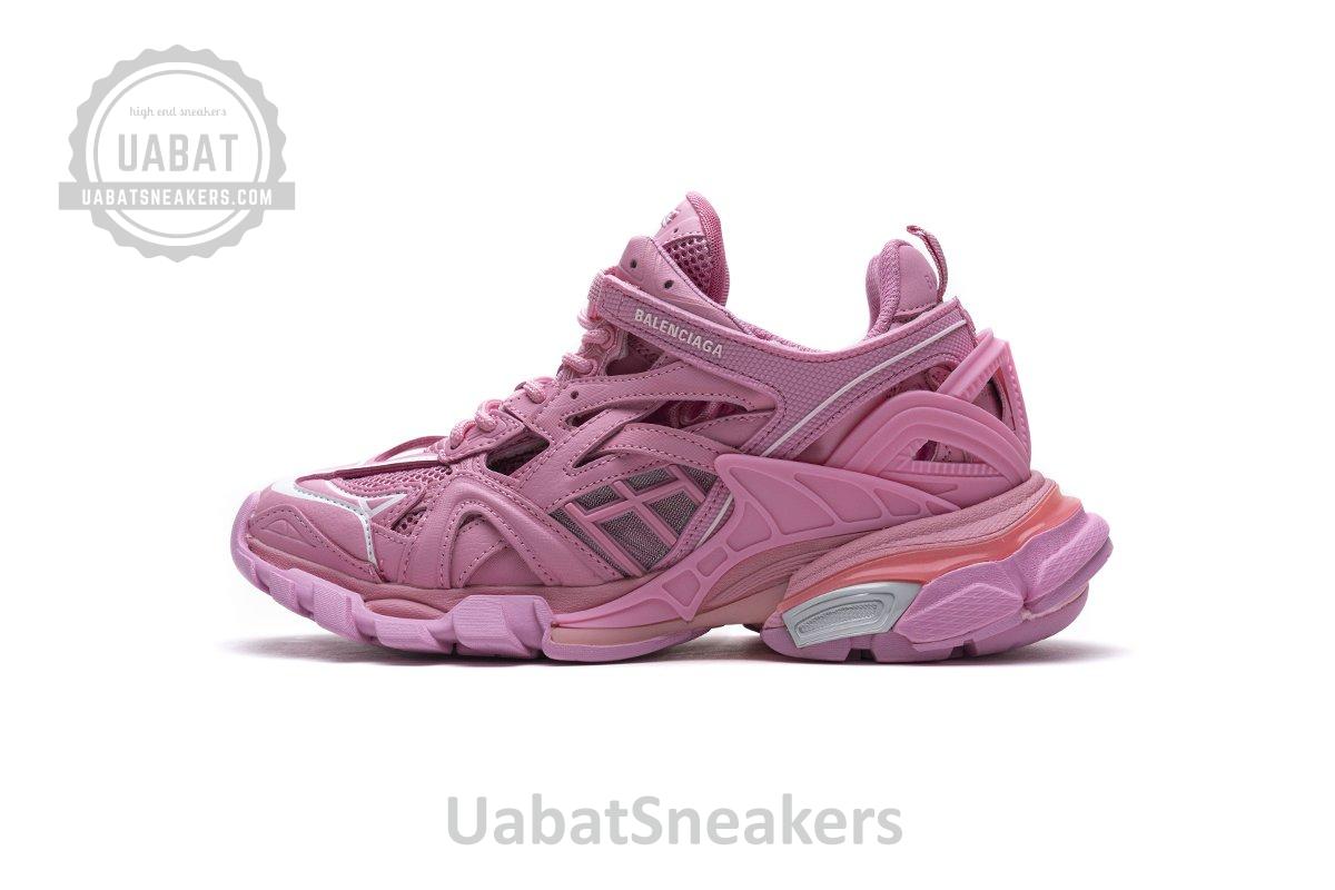 568615 W2GN5 5816 Blenciaga Track 2 Sneaker Pink
